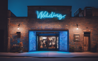 Light Up Your Love Story: How to Hang a Neon Sign at a Wedding