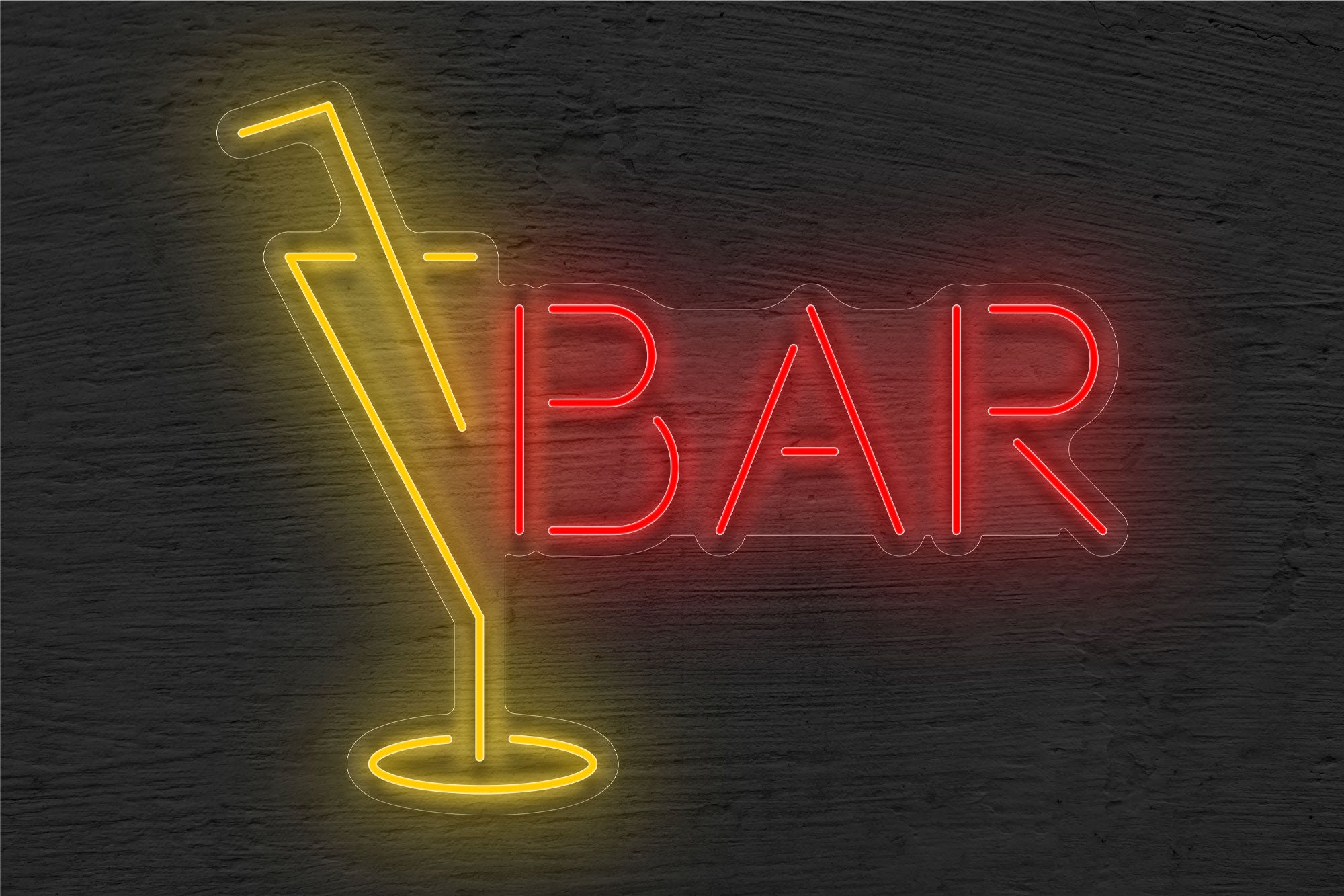 Cocktail "BAR" LED Neon Sign