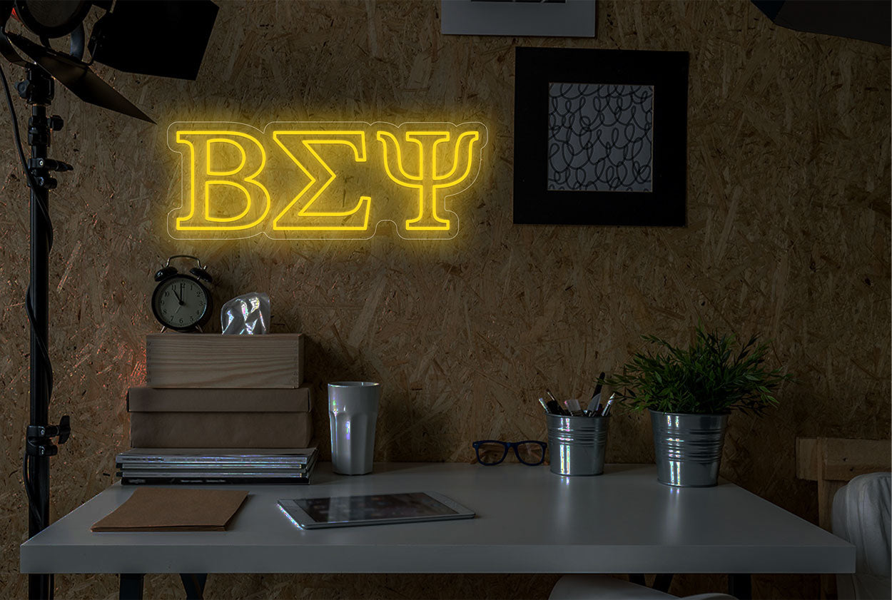 Beta Sigma Psi LED Neon Sign