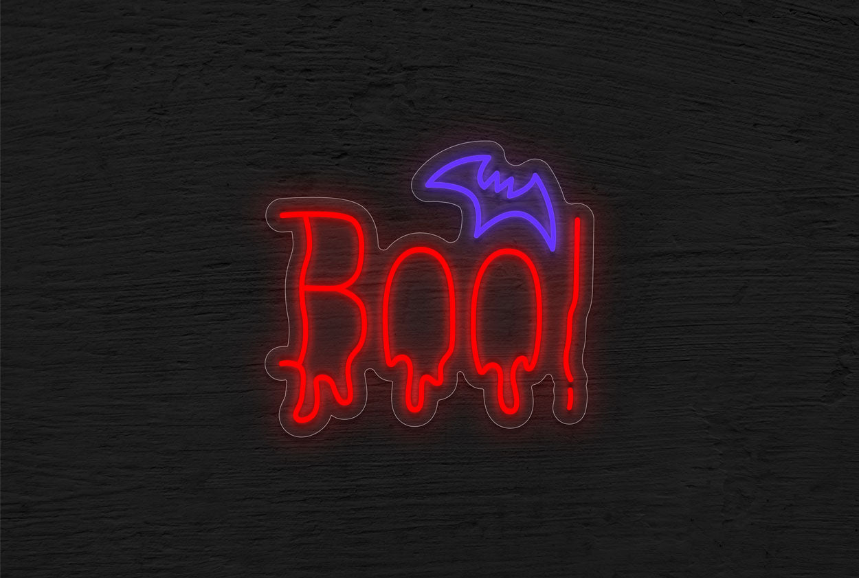 Boo! LED Neon Sign