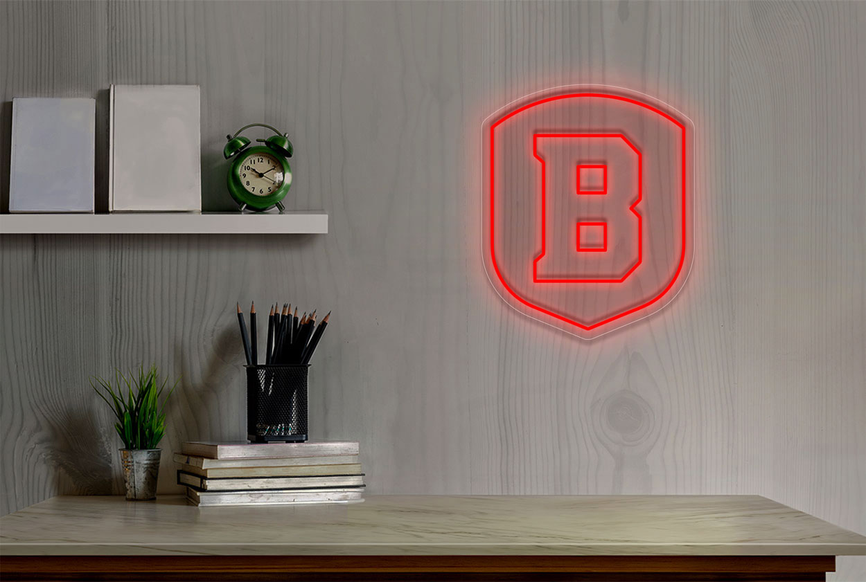 Bradley Braves LED Neon Sign