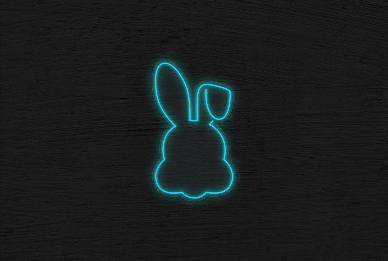 Bunny Head LED Neon Sign