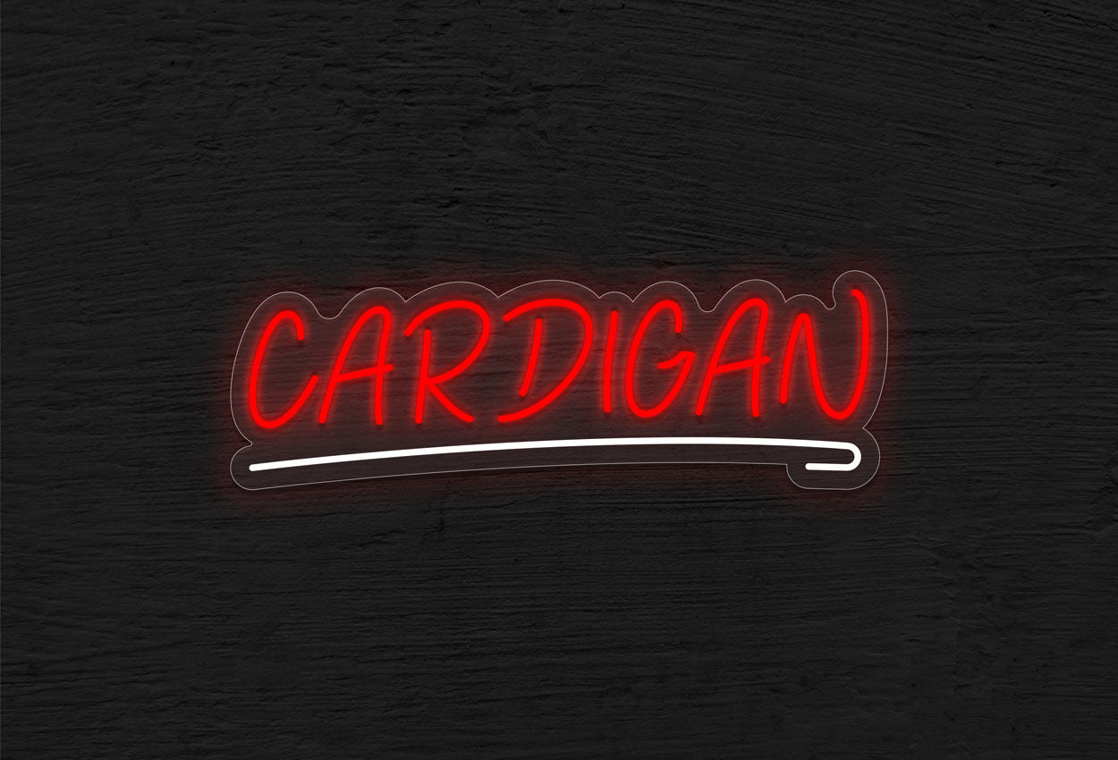 Cardigan LED Neon Sign