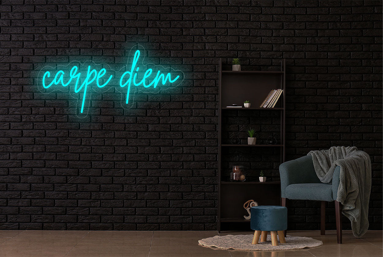 "Carpe diem" LED Neon Sign