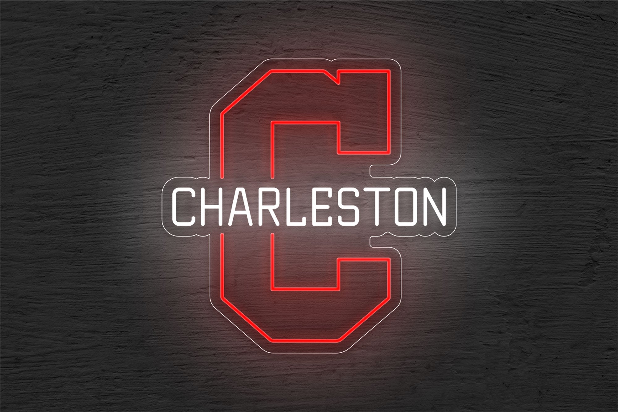 Charleston Cougars Men's Basketball LED Neon Sign