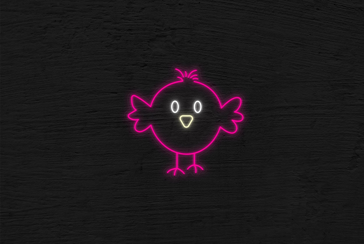 Chick Logo LED Neon Sign
