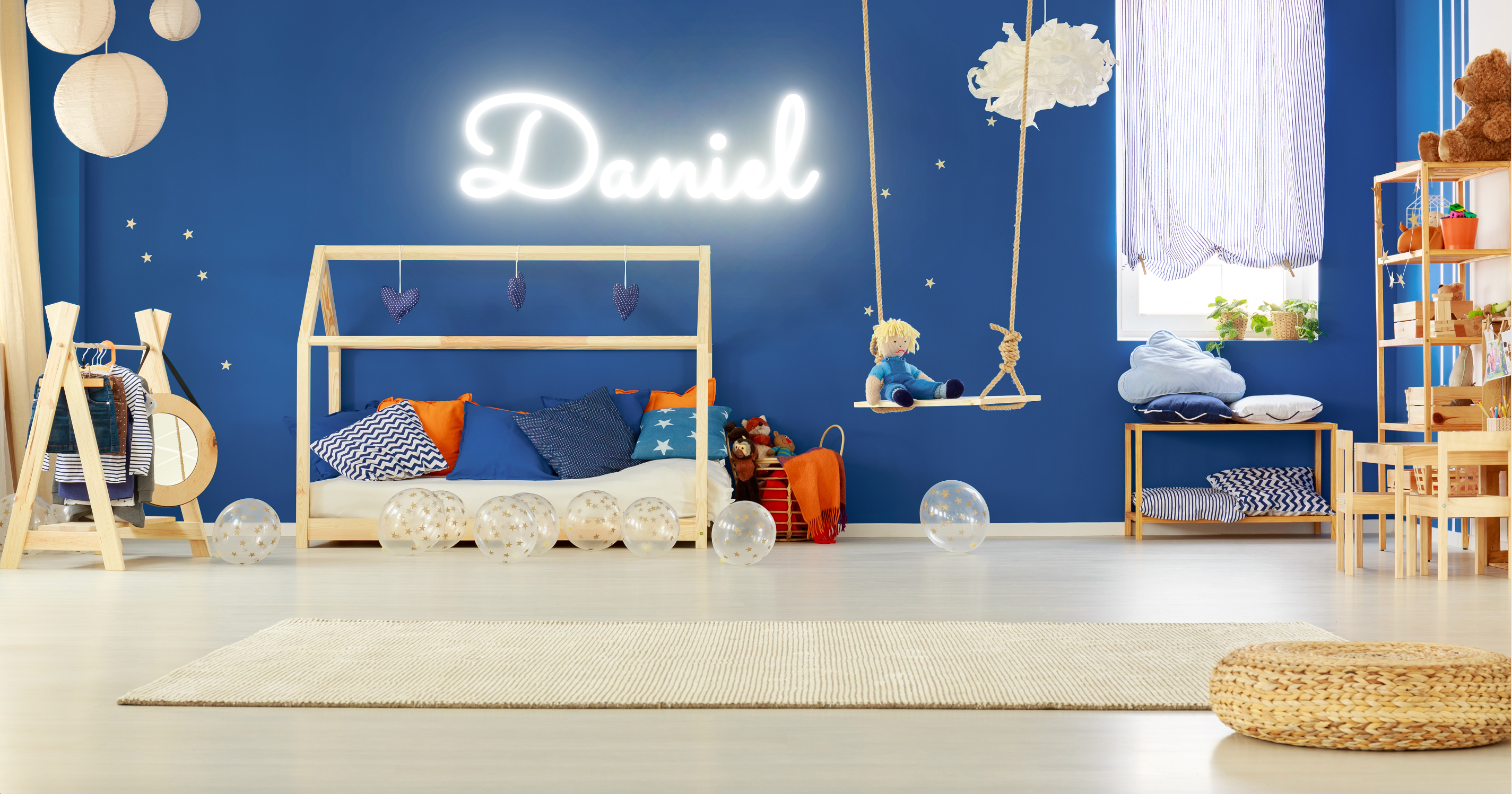 "Danial" Baby Name LED Neon Sign