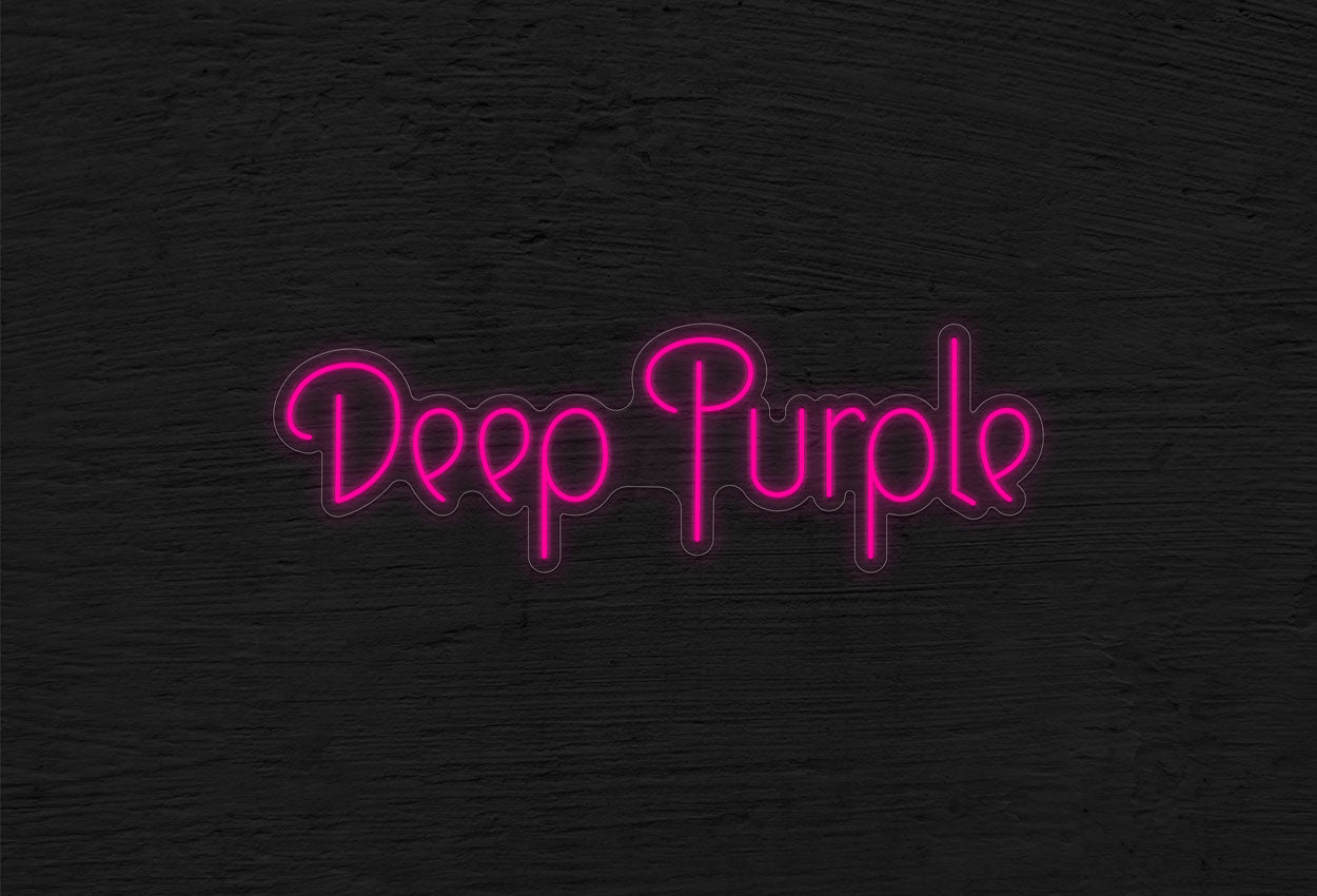Deep Purple LED Neon Sign