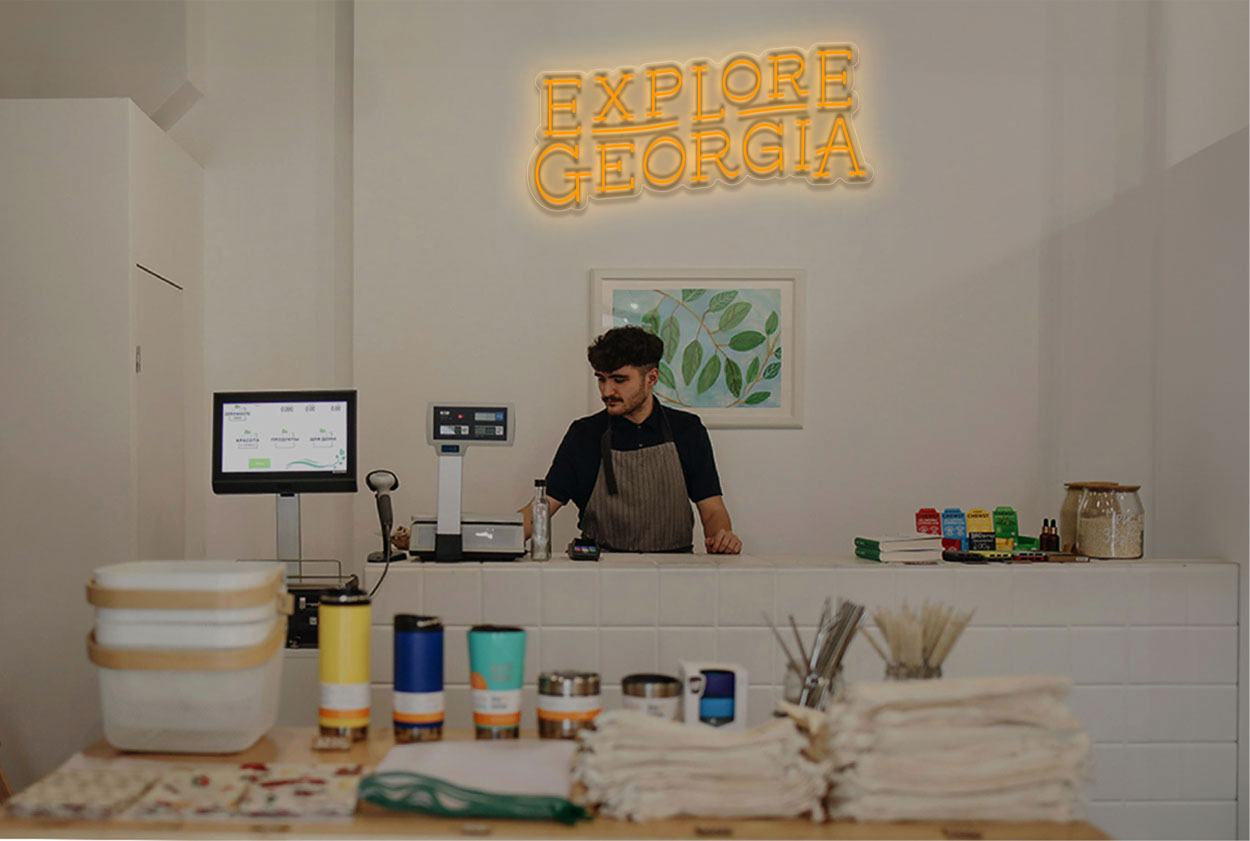 Explore Georgia LED Neon Sign