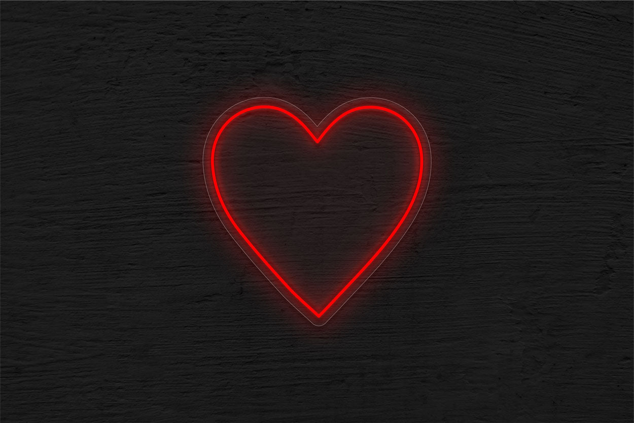 Heart Emoji LED Neon Sign