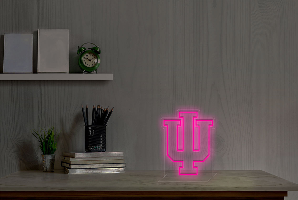 Indiana University Logo LED Neon Sign