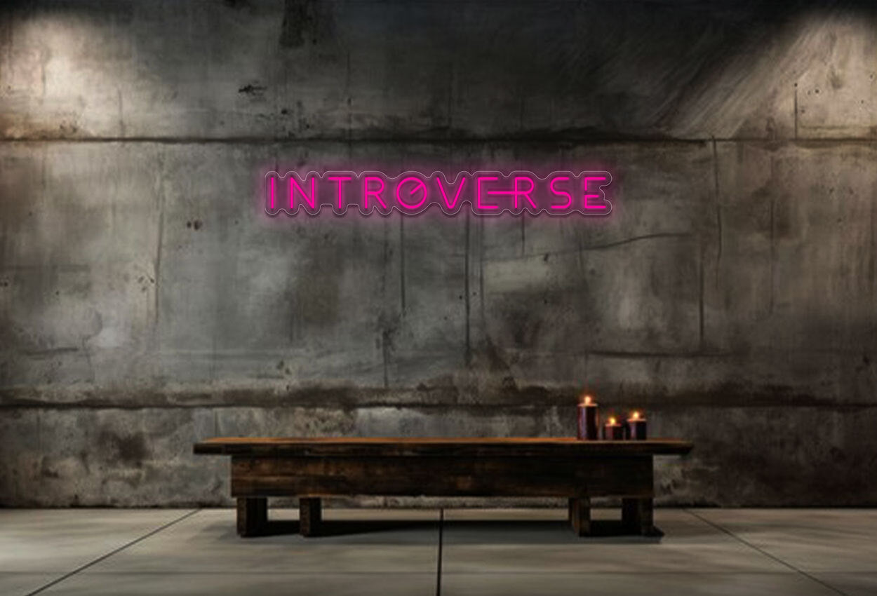 Introverse LED Neon Sign