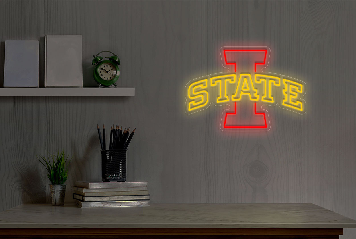 Iowa State University LED Neon Sign