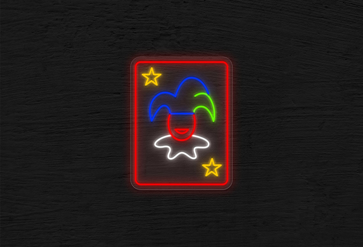 Joker Card LED Neon Sign