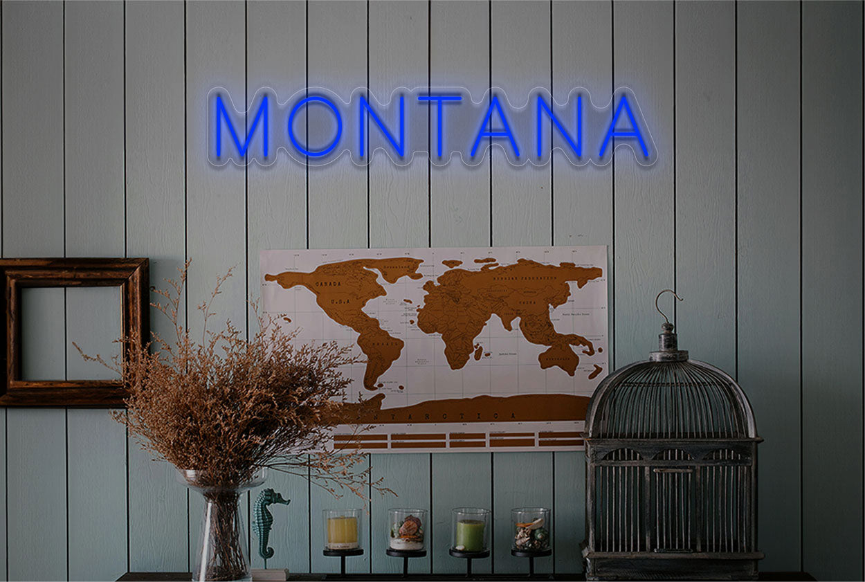 Montana LED Neon Sign