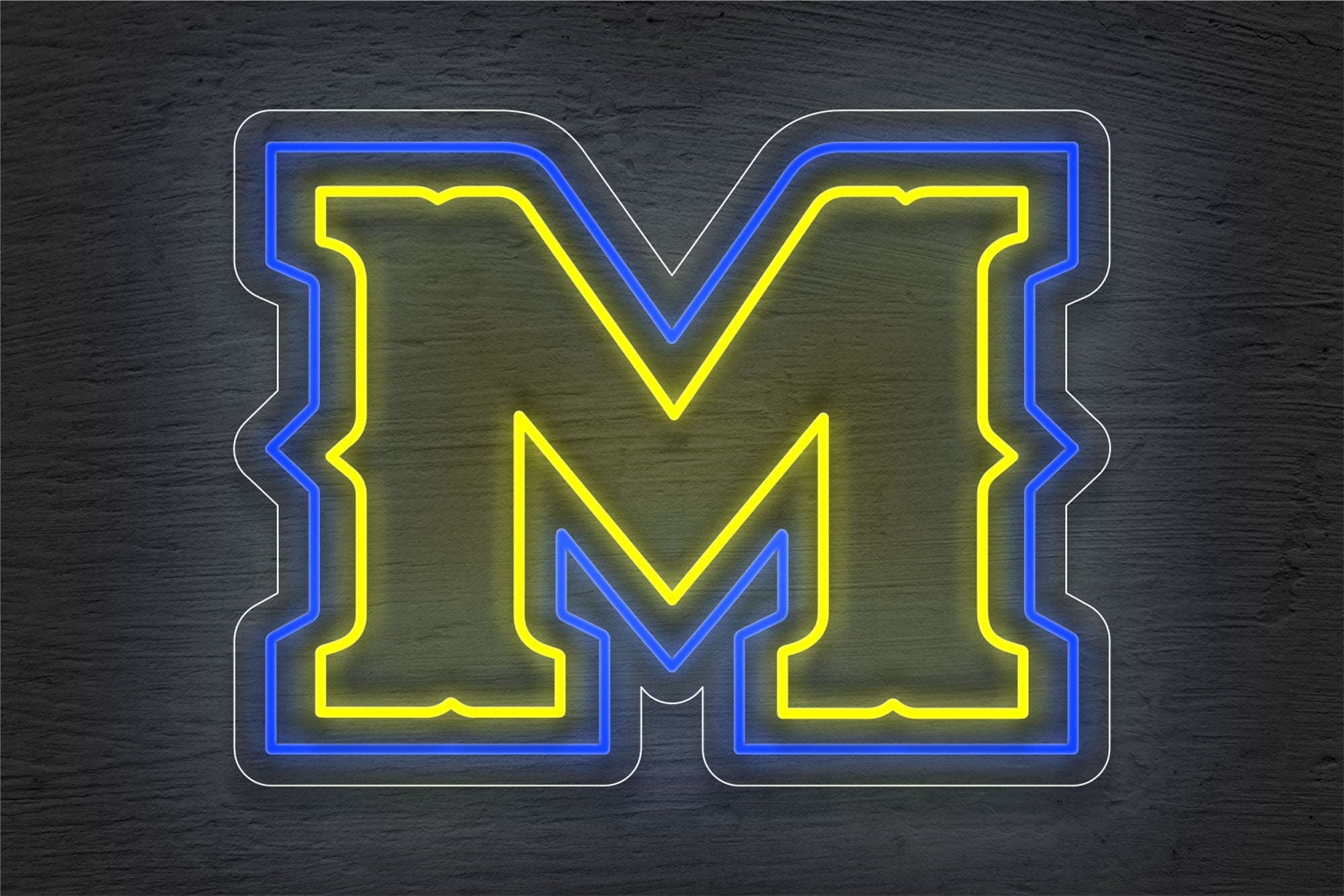 McNeese Cowboys Men's Basketball LED Neon Sign
