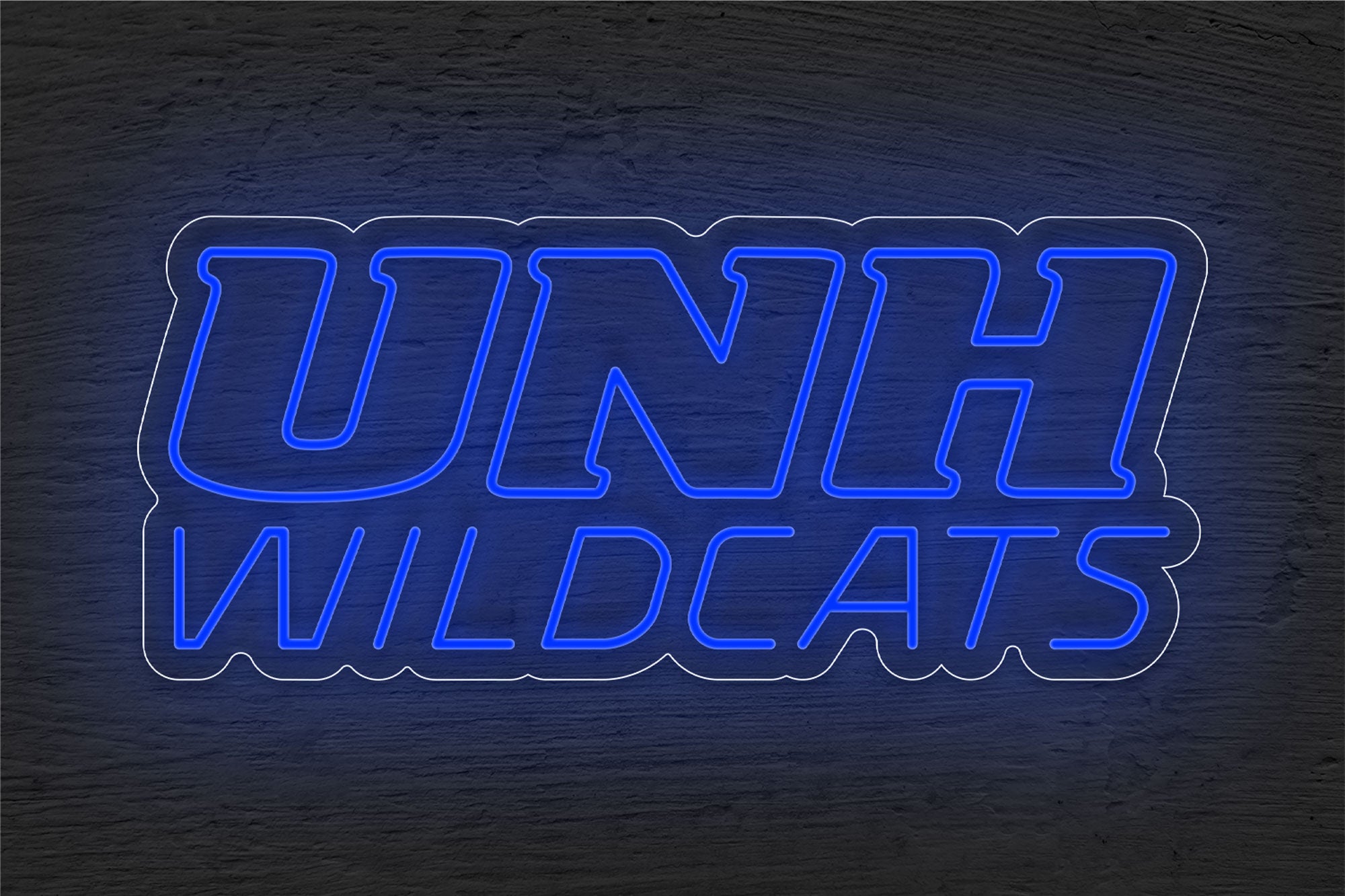 New Hampshire Wildcats Men's Basketball LED Neon Sign
