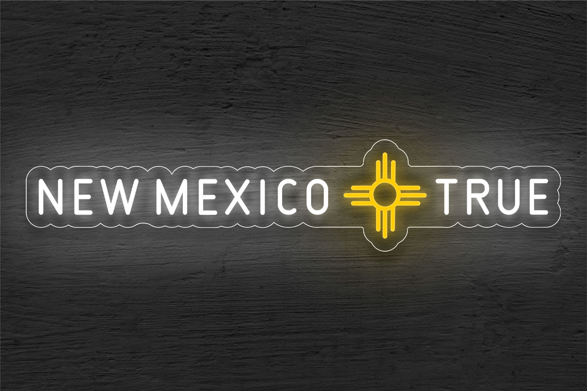 New Mexico Logo True LED Neon Sign