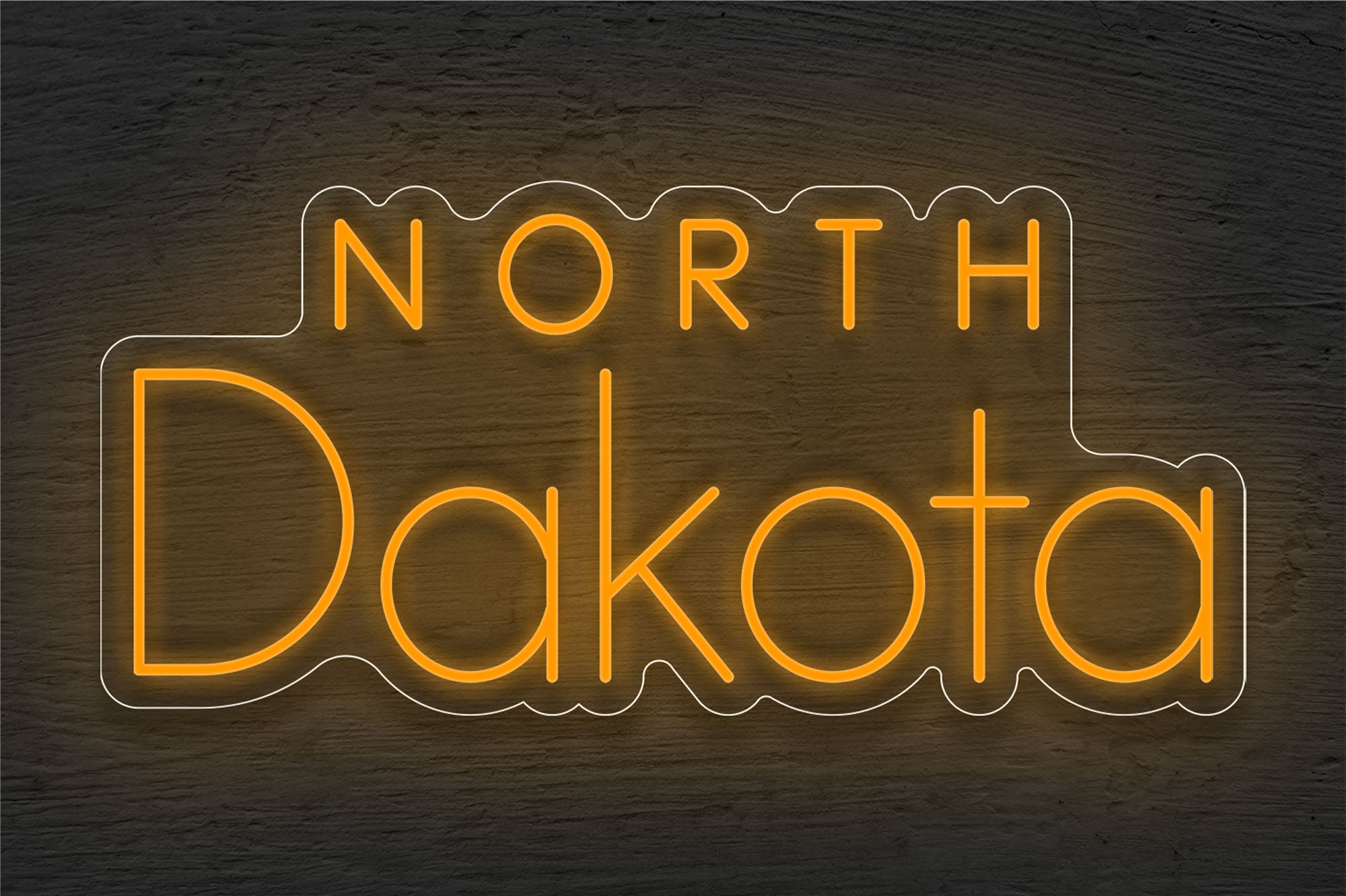 North Dakota LED Neon Sign