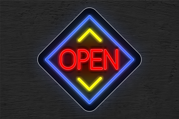 Open LED Neon Sign Schriftzug – SoNeon