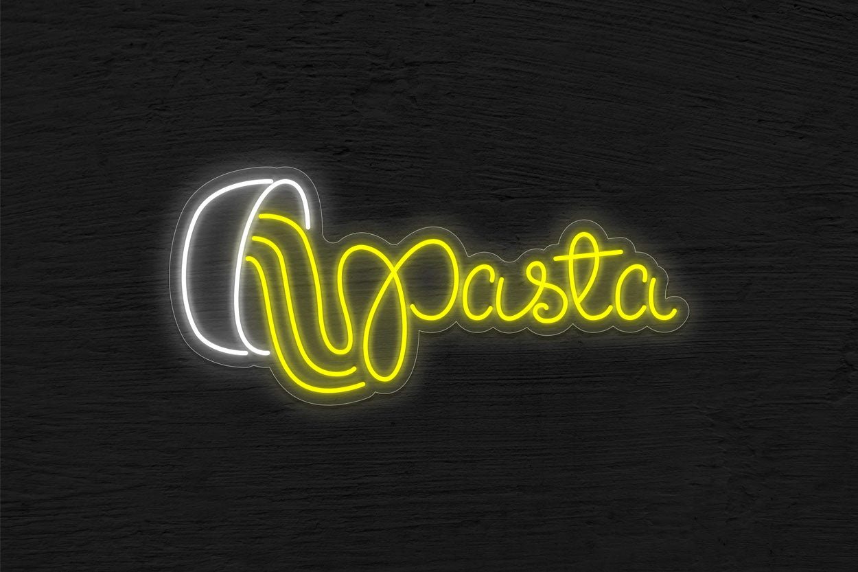 Bowl of Pasta LED Neon Sign