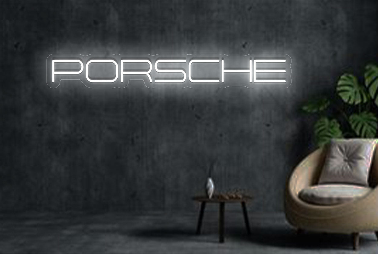 "Porsche" LED Neon Sign