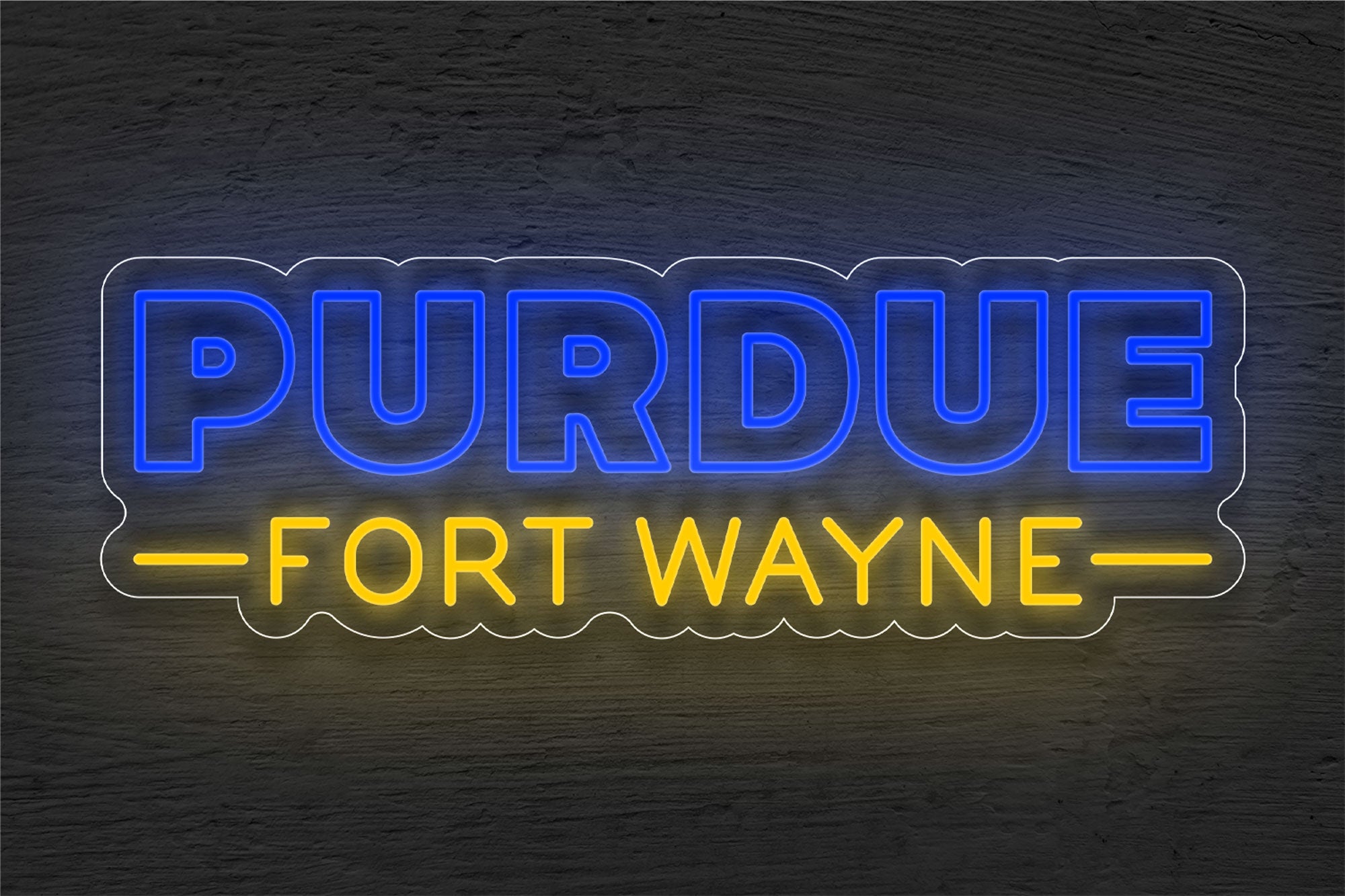 Purdue Fort Wayne Mastodons Men's Basketball LED Neon Sign