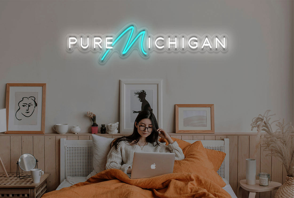 Pure Michigan LED Neon Sign
