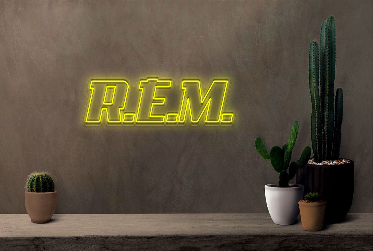 R.E.M LED Neon Sign