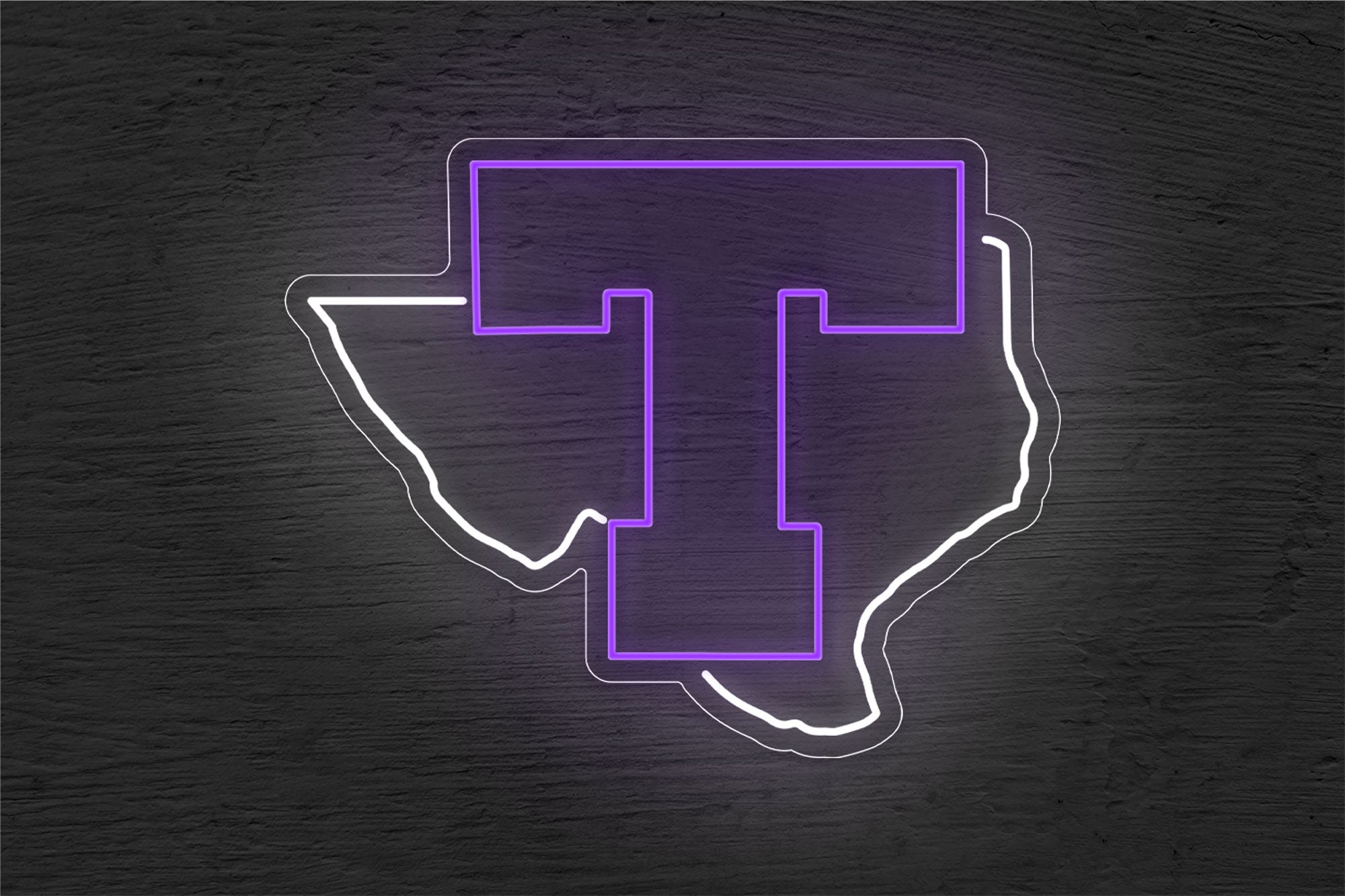 Tarleton State Texans Men's Basketball LED Neon Sign