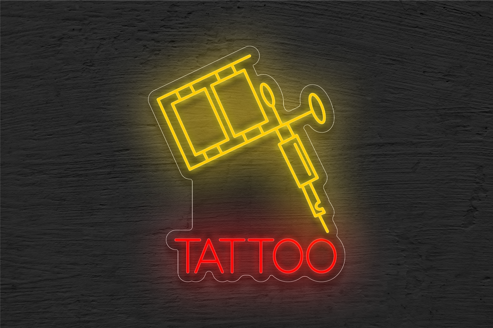 "Tattoo" with Tool LED Neon Sign