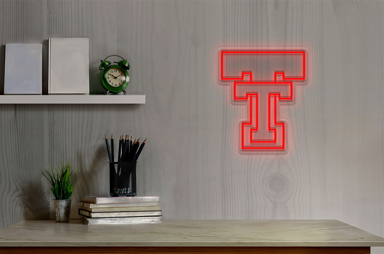 Texas Tech Red Raiders LED Neon Sign