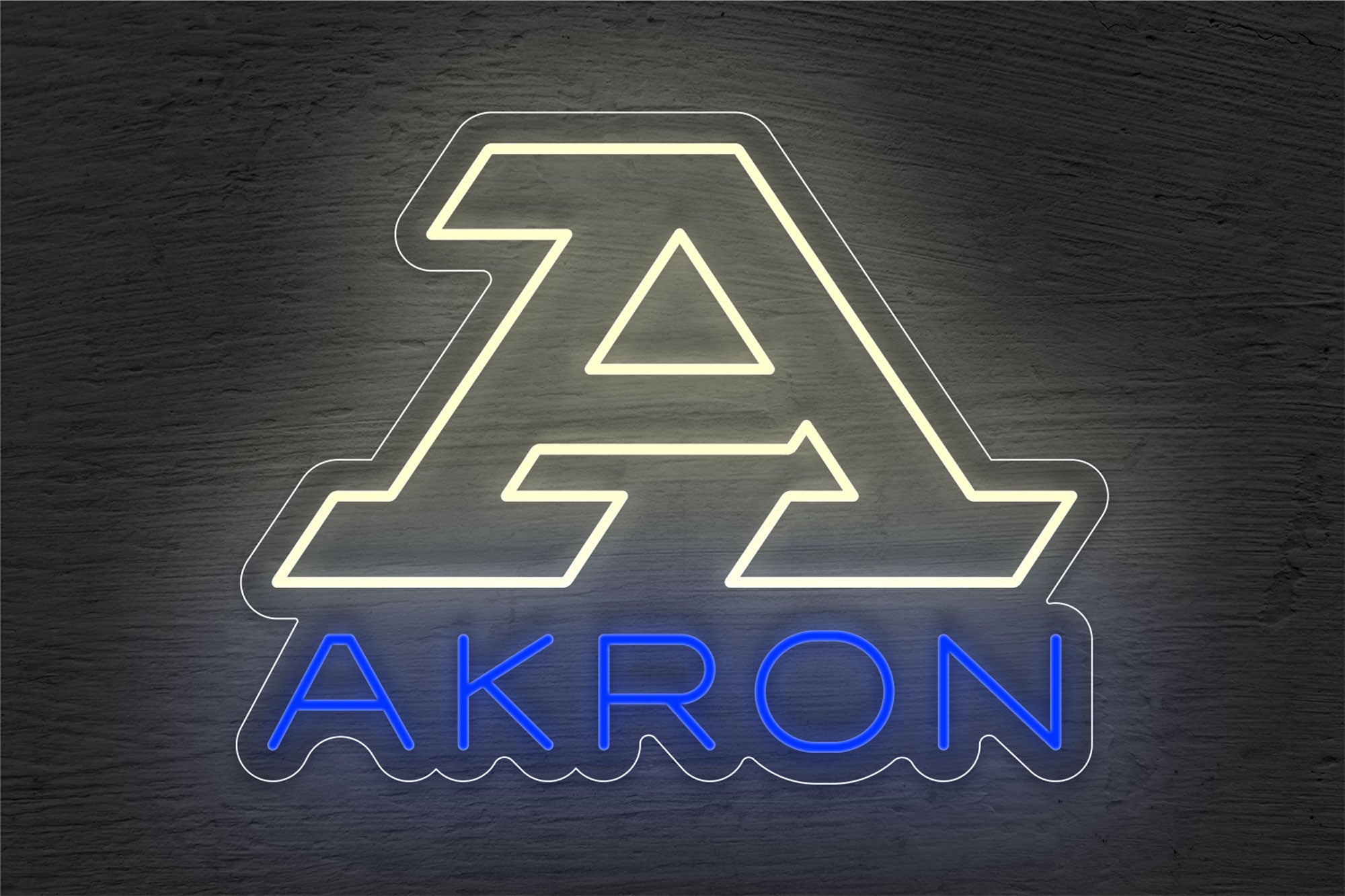 University of Akron Athletics LED Neon Sign