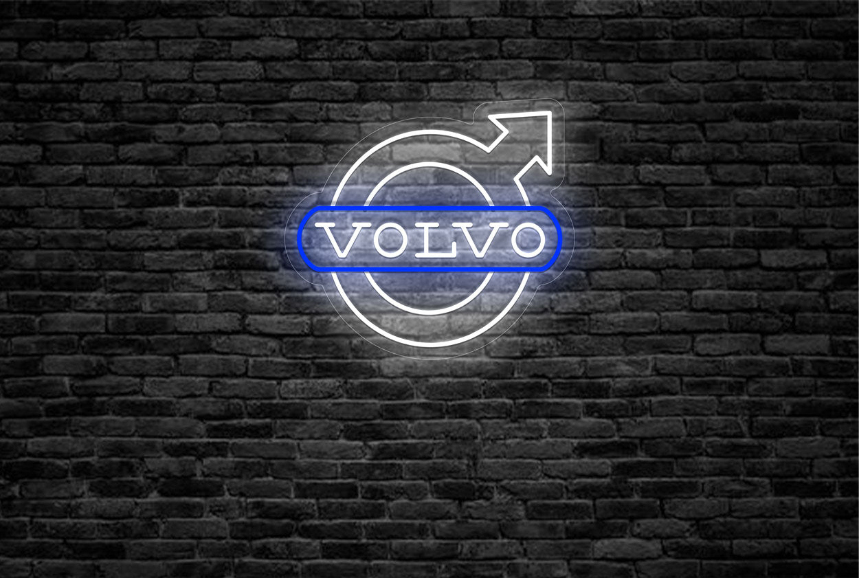 Volvo Logo LED Neon Sign