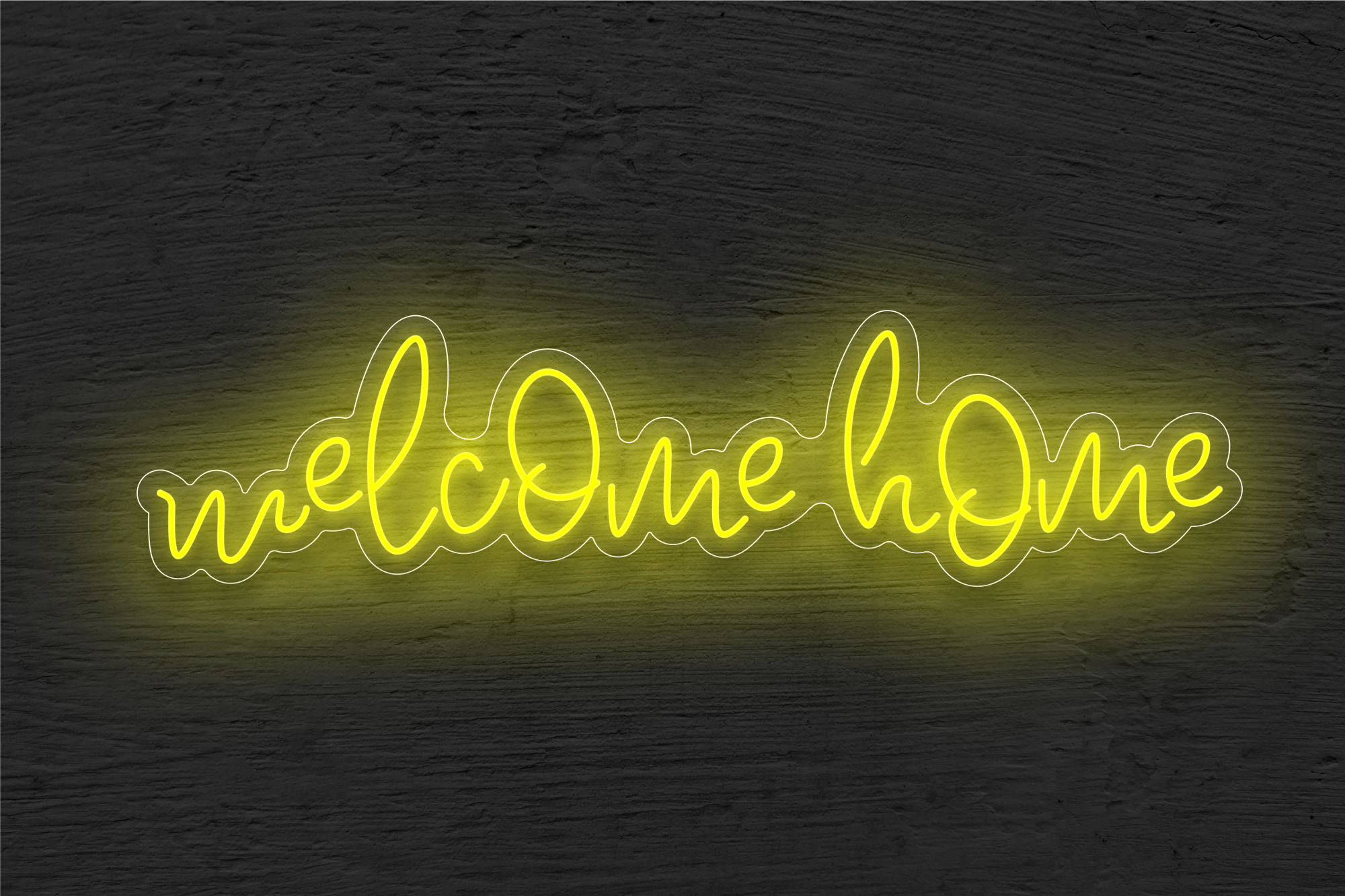 "Welcome Home" LED Neon Sign