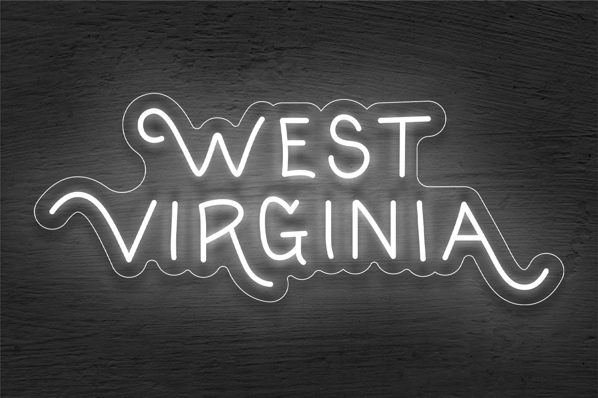 West Virginia LED Neon Sign