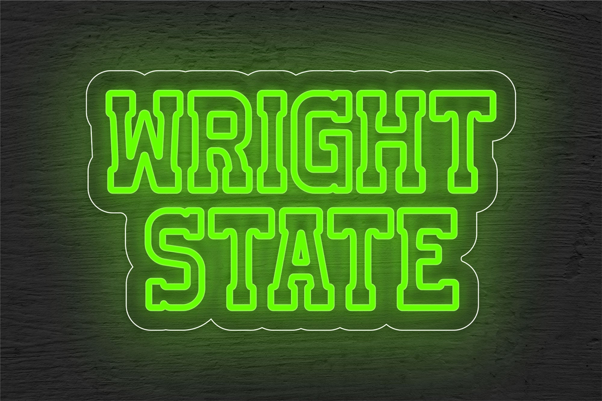 Wright State Men's Basketball LED Neon Sign