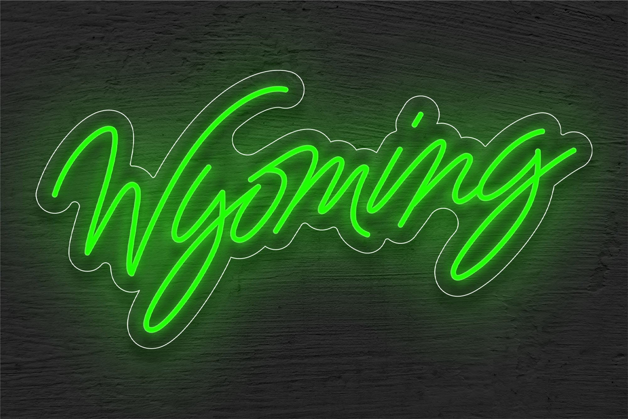 Wyoming LED Neon Sign