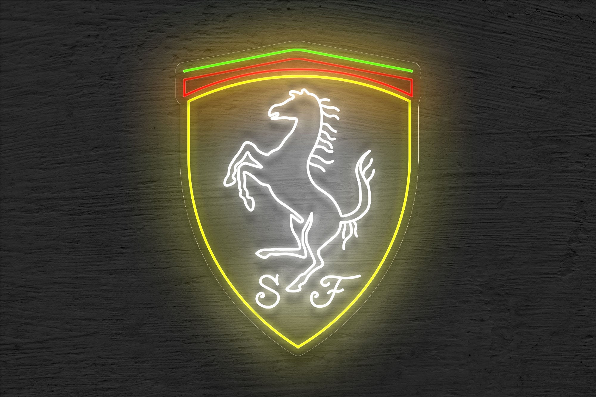 Ferrari Logo LED Neon Sign