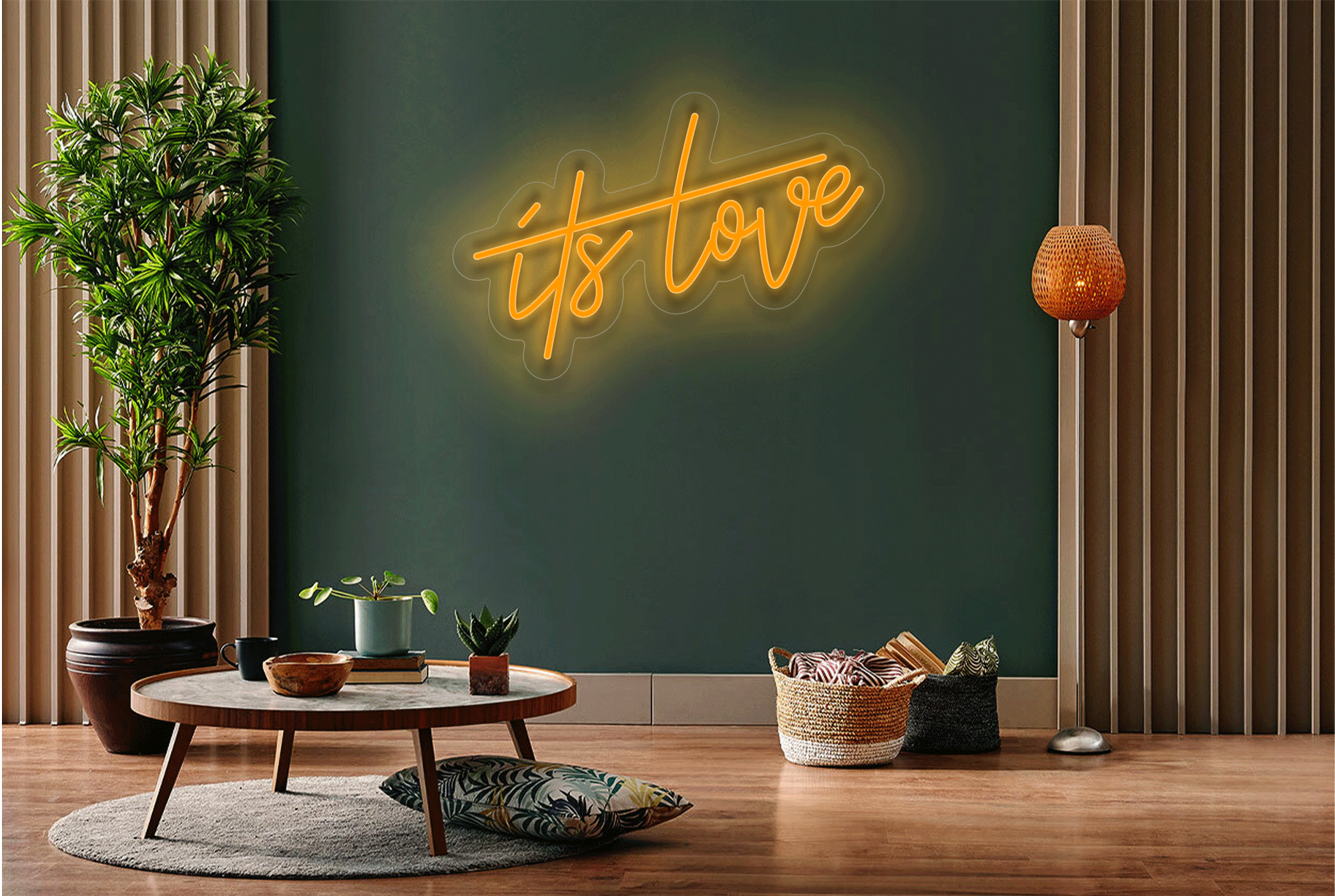 "its love" LED Neon Sign