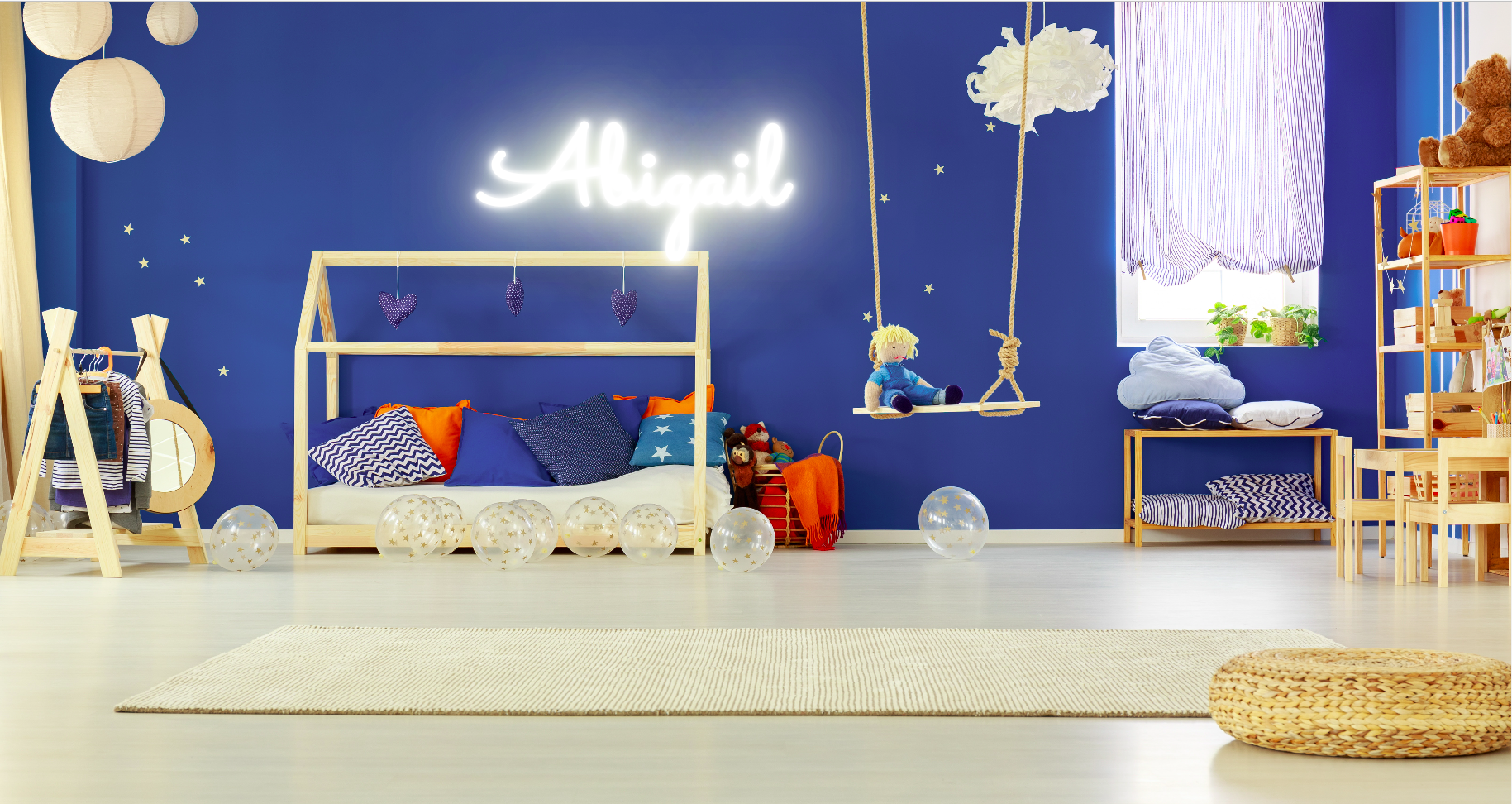 "Abigail" Baby Name LED Neon Sign