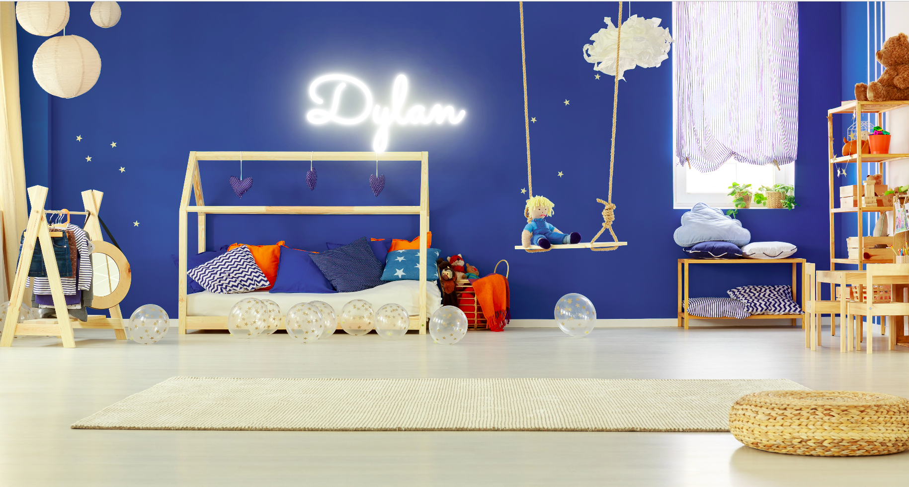 "Dylan " Baby Name LED Neon Sign