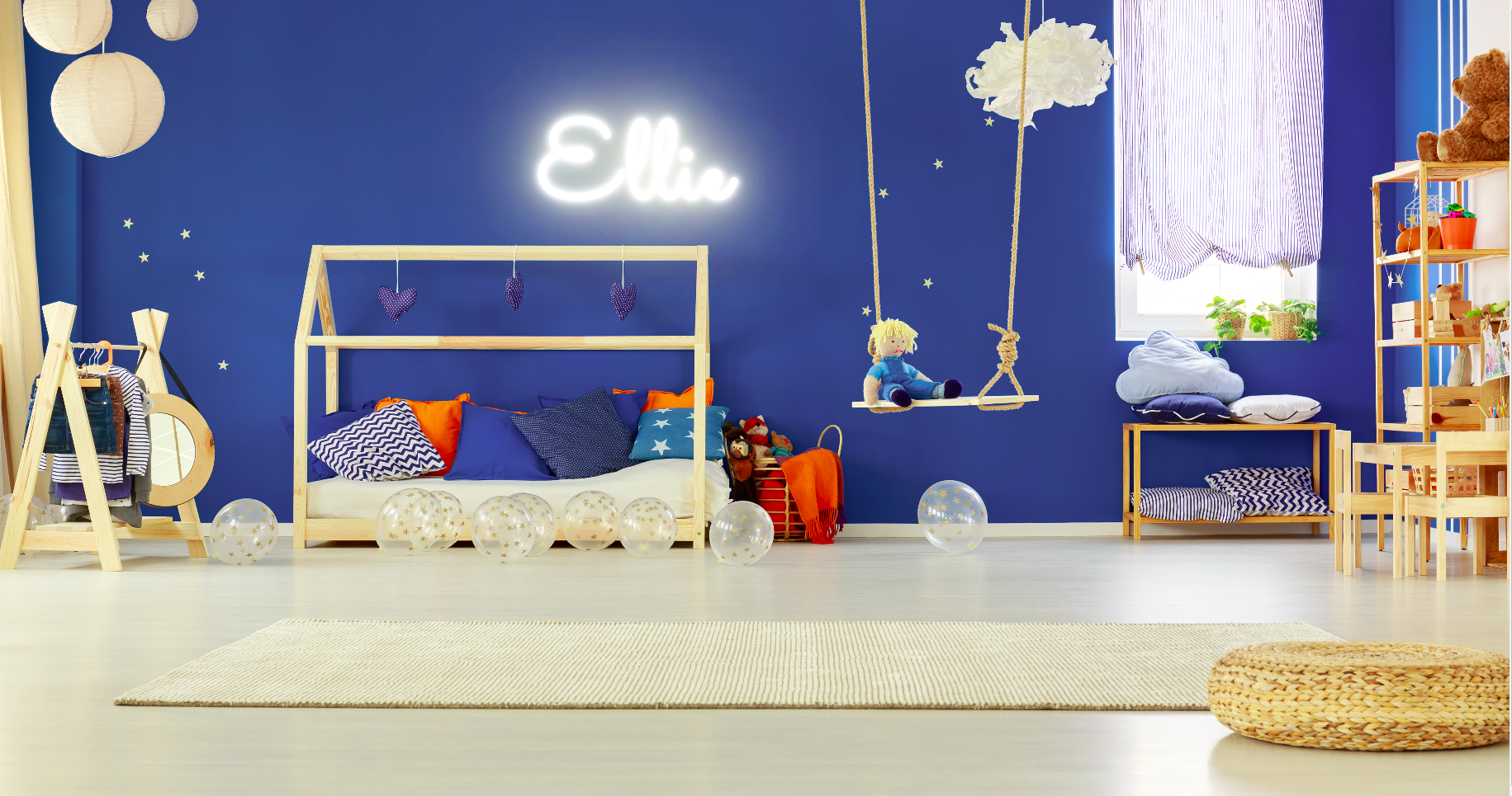 "Ellie" Baby Name LED Neon Sign