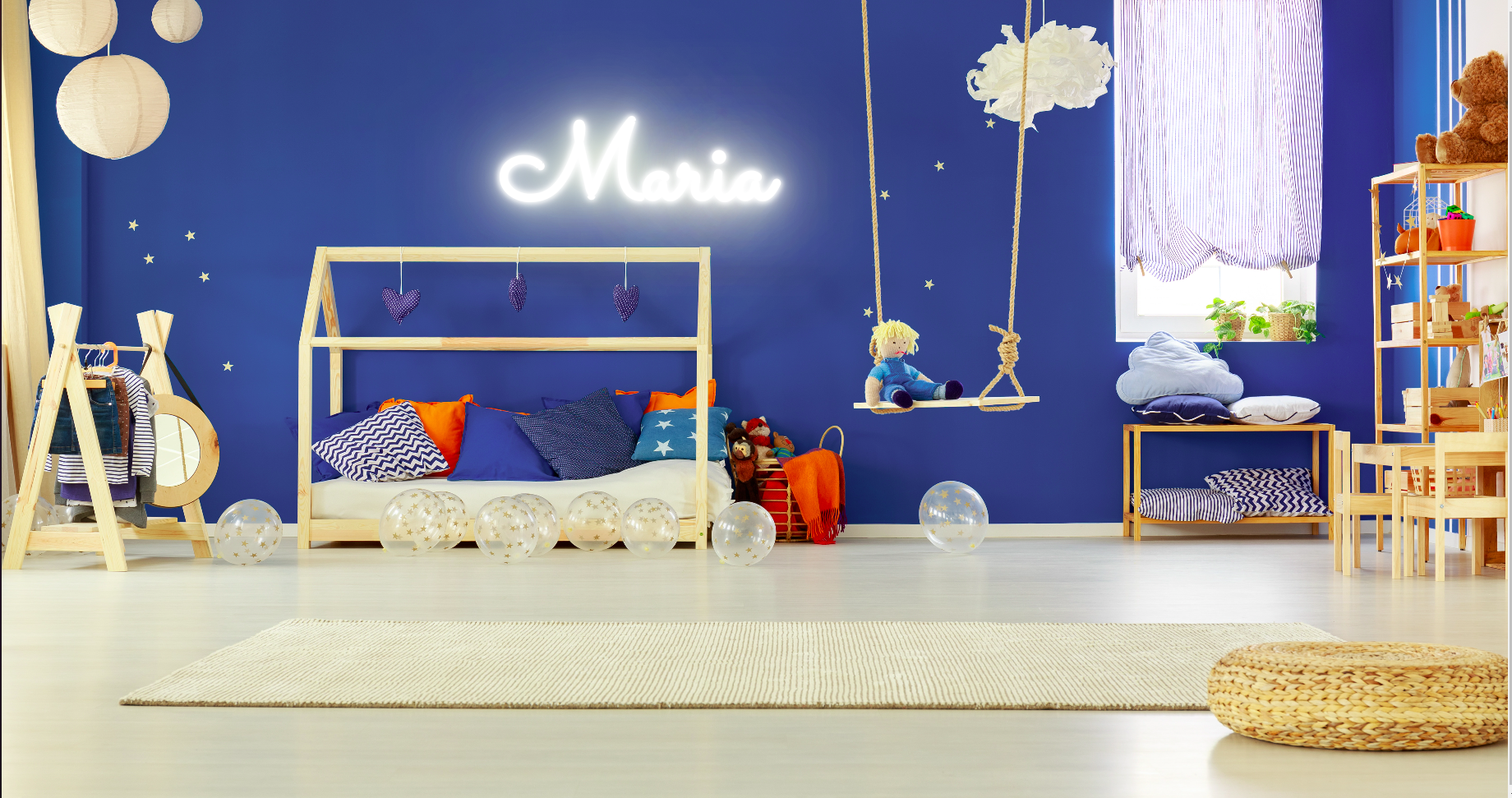 "Maria" Baby Name LED Neon Sign