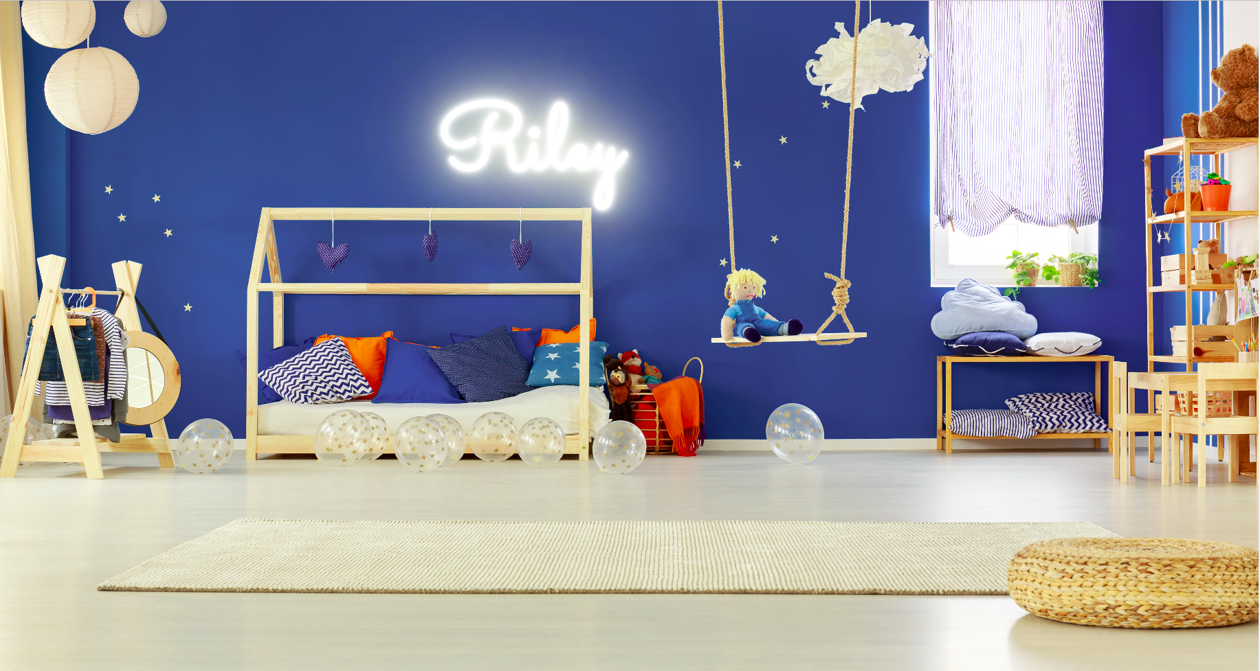 "Riley" Baby Name LED Neon Sign