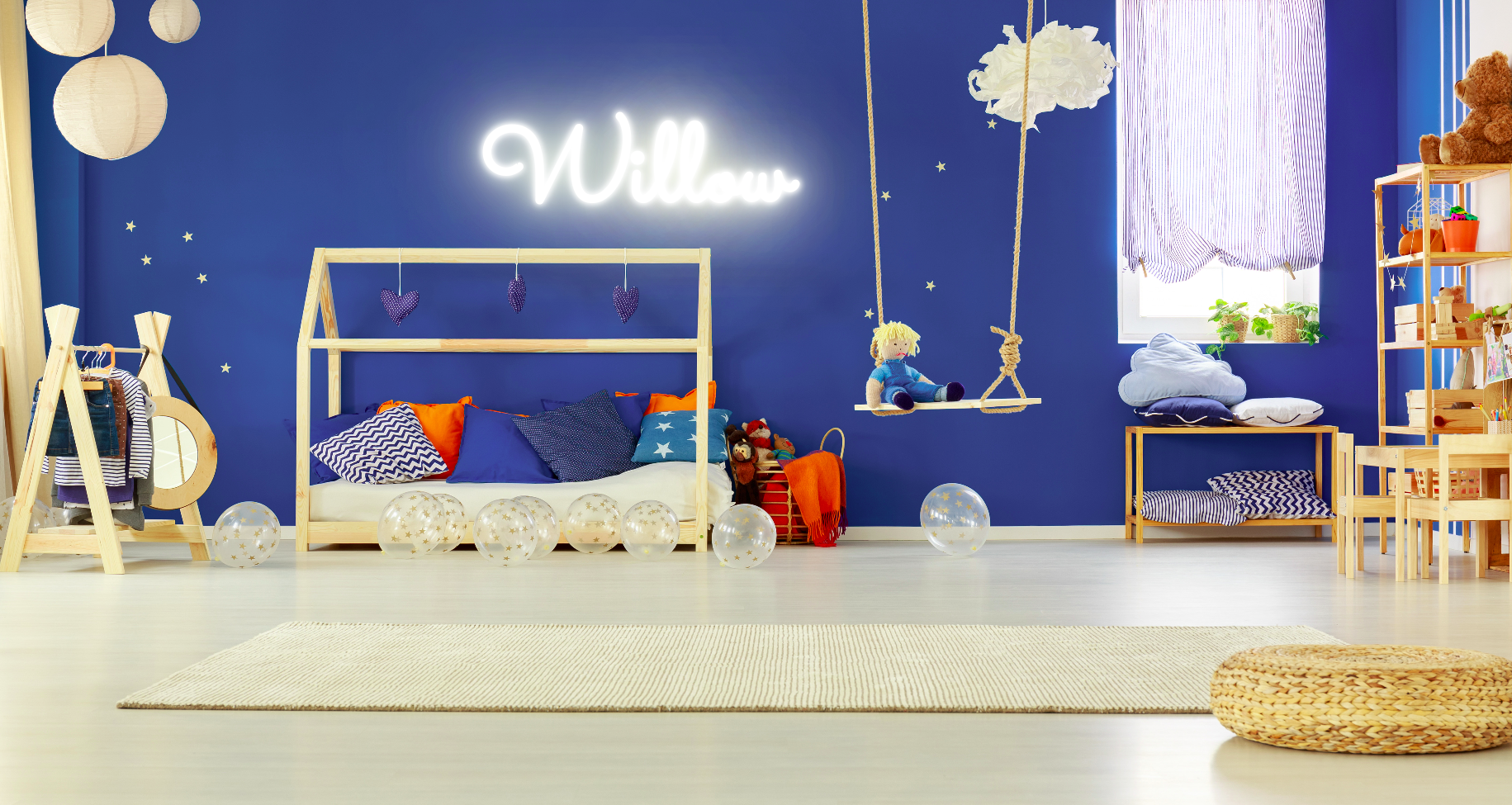 "Willow" Baby Name LED Neon Sign