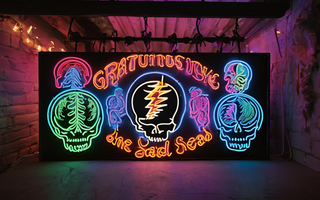Calling All Deadheads: Check Out Iconic Grateful Dead Tribute Neon Signs