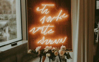 10 Creative Ways to Incorporate Neon Signs at Weddings