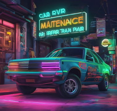 Helpful Neon Sign Decor Ideas for Car Maintenance & Repair Shop