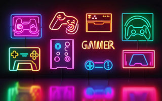 Cool Neon Signs Every Gamer Should Have in Their Room
